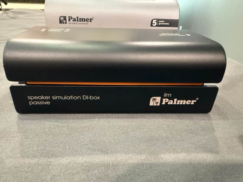 Palmer ILM Analog Speaker Simulator / DI Box 2023 - Present - Black image 1