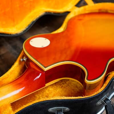 Greco EG-600PR Ace Frehley 3 Pickup Custom 1978 Sunburst w/ Case, Booklet, Cable image 6