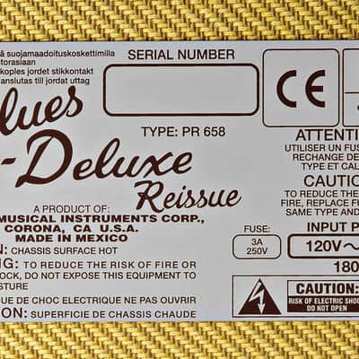 Fender Tweed Blues Deluxe Amp with Footswitch image 4