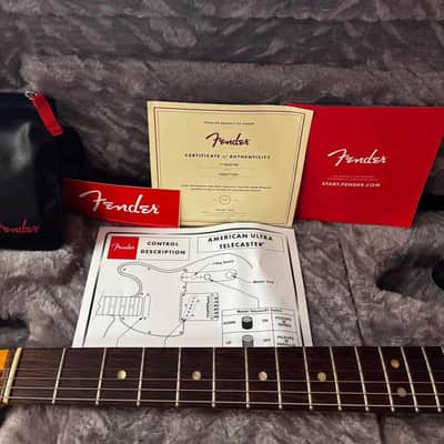Fender American Ultra Telecaster with Rosewood Fretboard 2022 - Texas Tea image 6