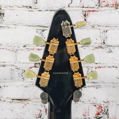Epiphone - 2000 7 String '58 Flying V Korina - Electric Guitar with DiMarzio Pickups - with OHSC - x2826 - USED (ISS87599) image 5