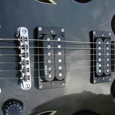 Dean Boca 6 string Charcoal with flake image 5