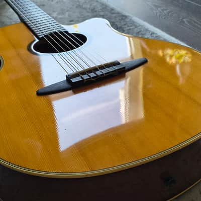 Yamaha APX5NA 2007 nylon hybrid pickup 48'' modern classical guitar crossover image 16