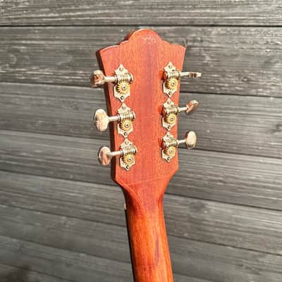 Guild M-120 Westerly Collection Concert Acoustic Guitar - Natural Mahogany image 8