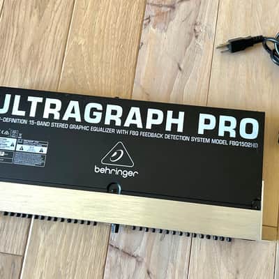 Behringer Ultragraph Pro FBQ1502 15-Band Stereo EQ image 2