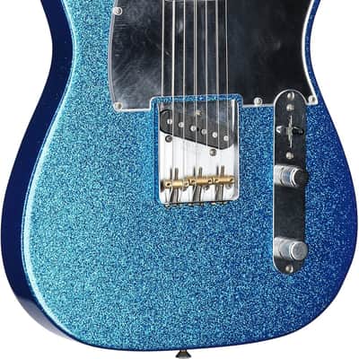Fender J Mascis Telecaster Electric Guitar (with Gig Bag), Blue Flake image 8
