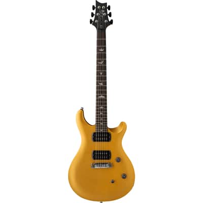 PRS SE CE 24 Standard Stoptail Satin Electric Guitar - Metallic Gold image 2