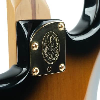 Fender American Deluxe 50th anniversary Stratocaster Sunburst 2004 image 11