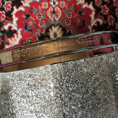 Sonor Vintage Series 12”x8” Tom - Silver Glitter image 5