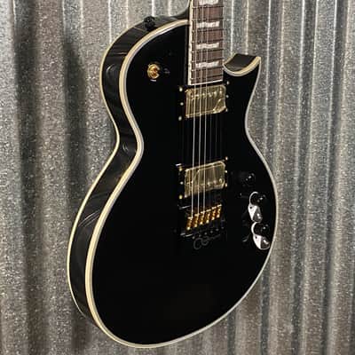 ESP LTD EC-1000T CMT Evertune Black Guitar EC1000TCTMETBLK #2223 Used image 4