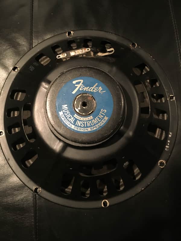 Original Speaker 1966 Fender Deluxe Reverb Oxford 12 inch Guitar Speaker image 1