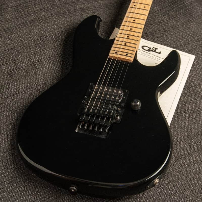 その他 LEPLUS LP-GS9PFGF BLACK G&L Fullerton Deluxe Rampage 24 Jet Black 2024 Electric Guitar w