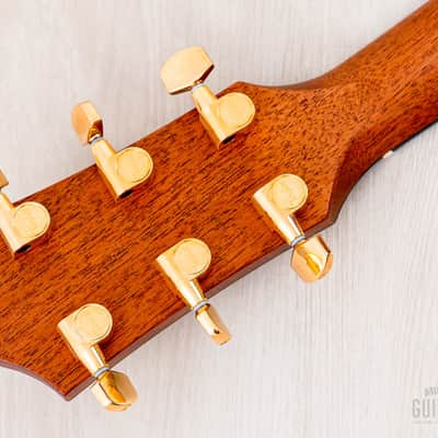 2022 Taylor Custom Grand Auditorium Acoustic Electric Guitar Flame Koa w/ Florentine Cutaway, Short Scale image 5