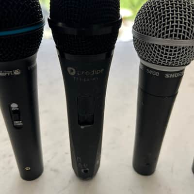 Shure SM58 Handheld Cardioid Dynamic Microphone 1984 - Present - Black image 3