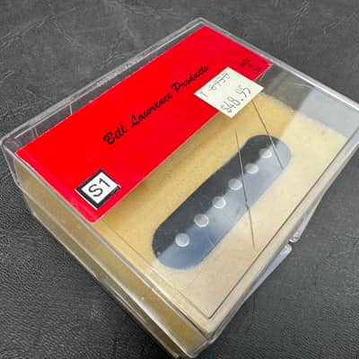 RARE VINTAGE NEW OLD STOCK Bill Lawrence S-1 Strat pickup 80’s Black image 1