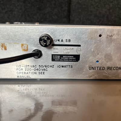 Urei Universal Audio 1176 LN Blackface Rev D Compressor (Vintage) image 7