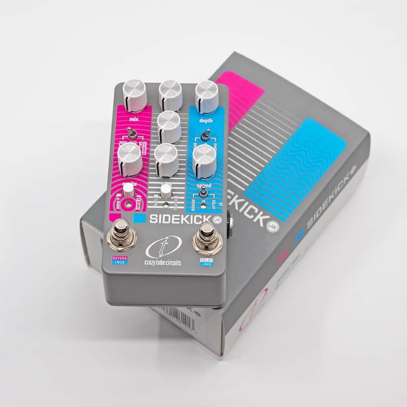 Crazy Tube Circuits Sidekick JR - Reverb Delay and Modulation image 1