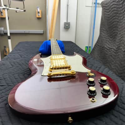 Gibson SG Custom 3 pickup 1992 - Deep Cherry image 13