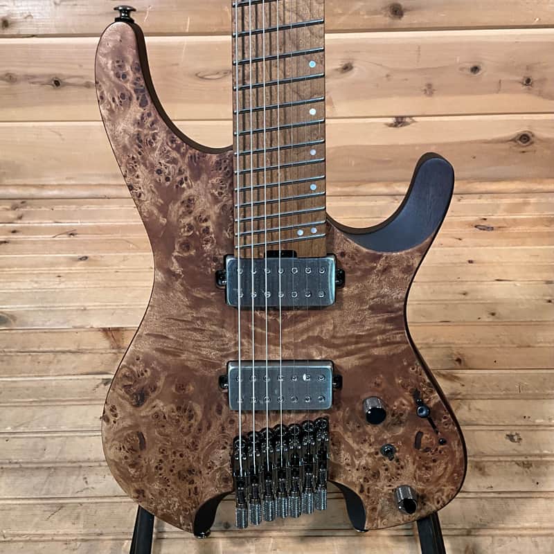Ibanez QX527PB 7-String Electric Guitar - Antique Brown Stained image 1