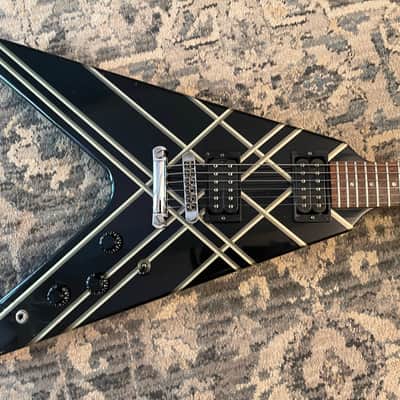 Gibson Designer Series Flying V 1983-1984 - Ebony with Design image 3