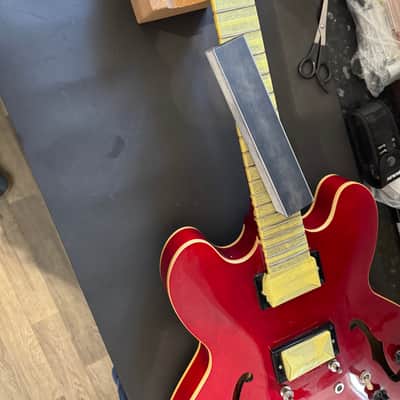Epiphone “Inspired By Gibson” ES-335 (July 2023) Cherry (Frets Levelled, Crowned,& Polished, Full Set Up) image 14