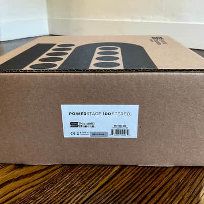 NEW IN THE BOX SEYMOUR DUNCAN POWERSTAGE  100 STEREO 2-Channel 100-Watt Pedalboard Guitar Amp SILVER image 4