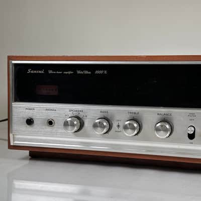 Vintage Sansui 1000X, 28W AM/FM Stereo Receiver Bild 4