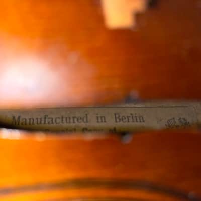 Lowendall 'Special Copy of Giovanni Paolo Maggini' - Berlin, 1920s 4/4 Antique Violin image 7