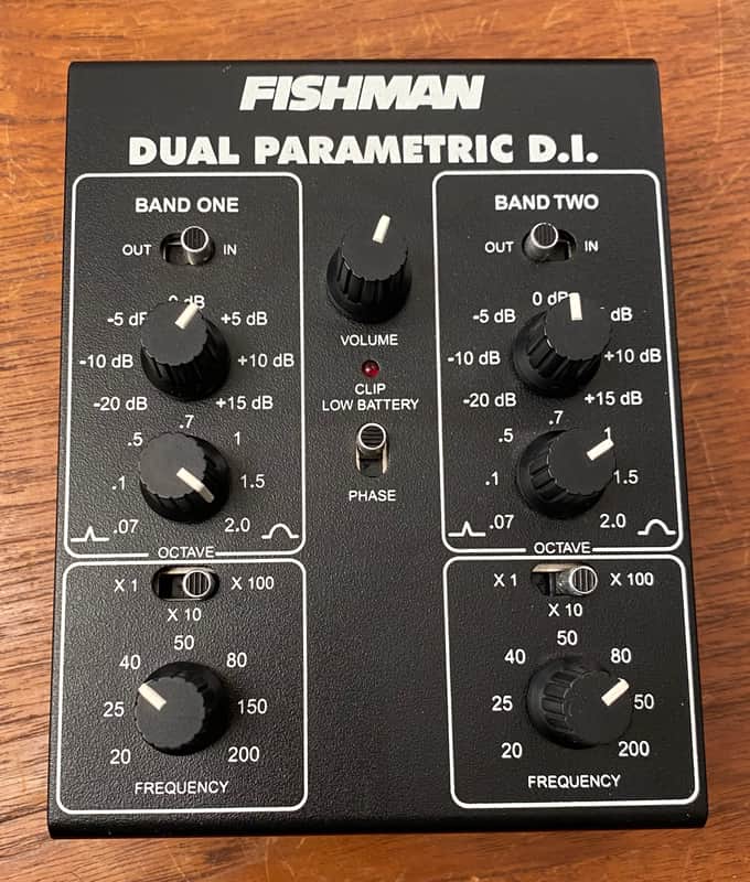 Fishman Dual Parametric D.I. (EQ/Pre-amp) image 1
