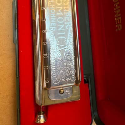 Hohner Vintage chromonica 270 with box image 4