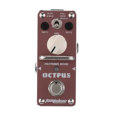 Tomsline AOS-3 Octpus Polyphonic Octave Electric Guitar Effect Pedal image 3