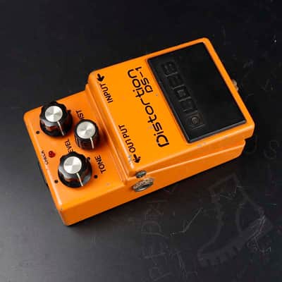 Boss DS-1 Distortion (Black Label, Long Dash) Silver Screw Made in Japan image 4