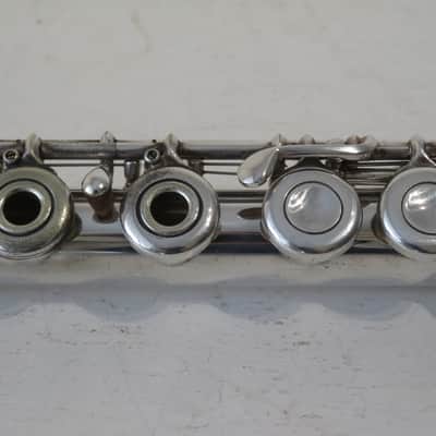 Emerson ELD Flute, B Foot, Open Hole, Solid Silver Head, Inline G image 11