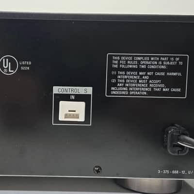 Sony TC-WR99ES 1992 - Black with wood trim image 11