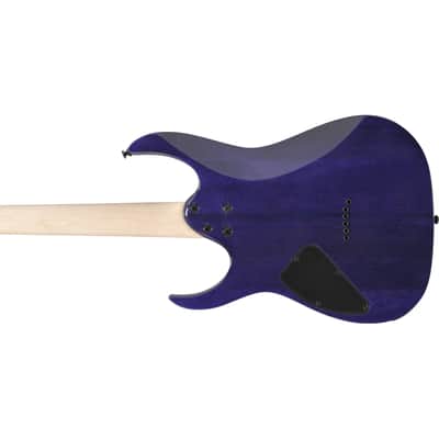 Ibanez RG421QMCBB RG Standard Guitar - Cerulean Blue Burst image 5