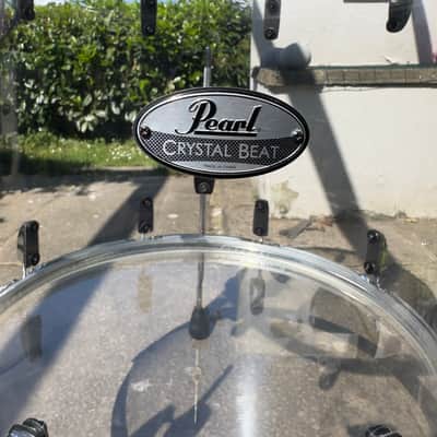 Pearl Crystal Beat 18” x 16” Acrylic Floor Tom Drum image 2