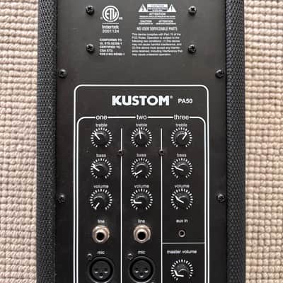 Kustom PA50 Personal PA System / Acoustic Amplifier – Excellent Condition image 6