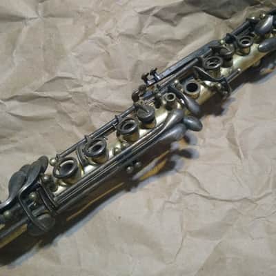 Cavalier Silver-Plated Metal Clarinet, USA, Good Condition imagen 11