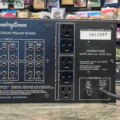 Soundcraftsmen SP 4002 signal processor/preamp image 7