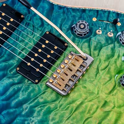 2025 Paul Reed Smith Private Stock P24 Custom 24 Piezo Laguna Dragon’s Breath, Mint w/ Case, COA, Tags image 8