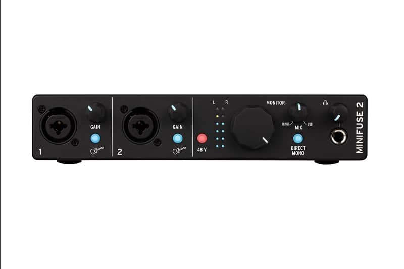 Arturia MiniFuse 2 USB-C Audio Interface - Black image 1