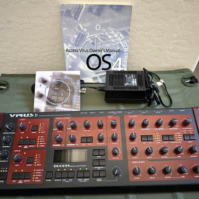Access Virus B Desktop Digital Synthesizer early 2000 - Black image 3