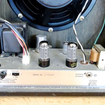 1968 Gibson Super Medalist Vintage 2x12 Tube Amplifier Reverb & Tremolo, Jensen C12N Speakers image 11