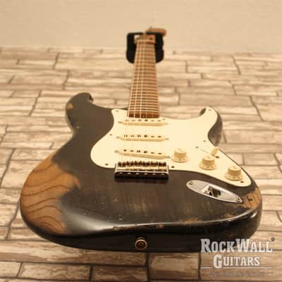 Fender  Stratocaster 1955 WW10 Wildwood Heavy Relic Ebony Custom Shop  2020 image 7