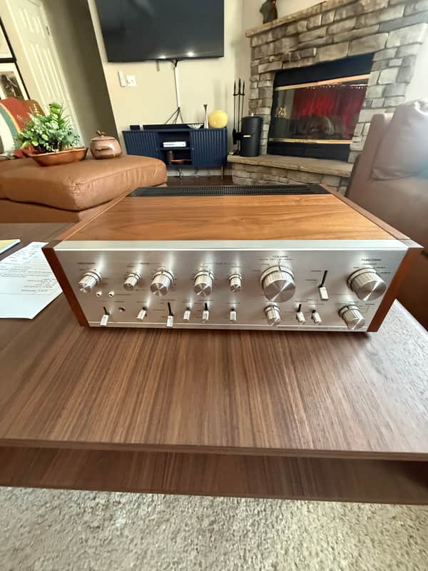 Pioneer SA-9100 Mid 70’s - Walnut/Aluminum image 1