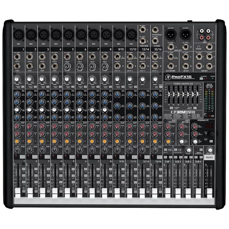 Mackie ProFX16 16-Channel Effects Mixer image 1