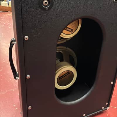 Two Rock 2x12" Open-Back Vertical Guitar Speaker Cabinet Black image 10