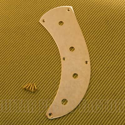 PBTP-G Gold Custom "No Pickguard" Control Plate for P Bass & Similar