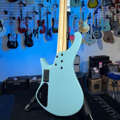 Ibanez Bass Workshop EHB605 5-string Electric Bass Guitar - Purist Blue Matte, Free Plek! 748 image 9