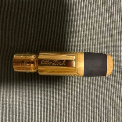 Otto Link OLM-402-8S Super Tone Master Metal Alto Sax Mouthpiece - 8* 2010s - Gold image 1